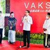 Presiden Jokowi Pastikan Pondok Pesantren di Jawa Timur Siap Terima Vaksinasi AstraZeneca