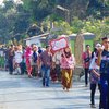 Peringati Sumpah Pemuda, Pelajar Jember Gelar Pawai Budaya