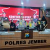 Jaringan Curanmor di Jember Diungkap, Residivis asal Sumberbaru Dibekuk
