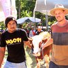 Peserta Kontes Ternak Asal Australia Jadi Pusat Perhatian Pengunjung