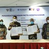 Pelindo III dan KAI Kerjasama Pemanfaatan Jalur Laut dan Darat