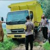 Diduga Hasil Curian, Truk Terparkir di Area Persawahan di Mojokerto