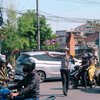 Polisi Berlakukan Satu Arah di Jalan Bypass Mojokerto Menuju Jombang