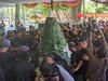 Lestarikan Budaya, Warga Kota Mojokerto Gelar Tradisi Nyadran Bawa Tumpeng Setinggi 1,5 Meter