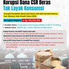 Cara Culas Korupsi Dana Beras