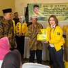 HUT ke-61 Partai Golkar, KPPG Jatim Gelar Baksos Sembako di Jombang