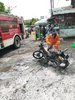 Dugaan Korsleting Picu Kebakaran Motor Warga asal Bondowoso, Damkar Jember Bergerak Cepat