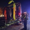 Bus Restu Terguling di Tol Jombang-Mojokerto, 1 Meninggal dan 15 Luka