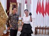 Agnez Mo Ngevlog Bareng Jokowi di Istana Merdeka
