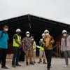 Ning Ita Sidak Lokasi Proyek Skywalk dan Tugu Alun-alun