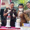 Barang Bukti Senilai Rp3 Miliar Dimusnahkan Kejari Gresik