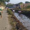 Cegah Banjir, Pemkab Madiun Gerakkan Warga Bersihkan Sungai