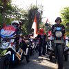 Inilah Gaya Biker Disabilitas Surabaya Meriahkan Kemerdekaan RI