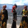 Ketika Batik dan Alam Pegunungan Bromo Berpadu