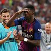 Dembele Bintang Kemenangan Barcelona di Ajang Super Spanyol