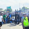 Upah Menunggak Tiga Bulan, Buruh PT Pakerin Mojokerto Gelar Aksi Demo