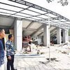 Jelang Pembukaan Porprov, Finishing Stadion Semeru Lumajang Dikebut
