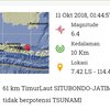 Warga Surabaya dan Sidoarjo Rasakan Gempa