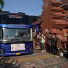 Penuh Haru, 224 Jemaah Haji Kota Mojokerto Resmi Berangkat ke Tanah Suci