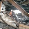 Kandang Ternak Ayam di Jatirejo Mojokerto Terbakar