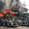Pabrik Pengolahan Ban Bekas di Kota Mojokerto Terbakar Hebat, Asap Hitam Membumbung Tinggi