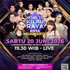 Road To Kilau Raya Meriahkan Mojokerto, Inul hingga Happy Asmara Tampil