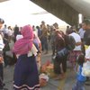 Pengungsi dari palu Kembali Tiba di Surabaya