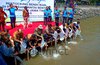 Penyebaran Benih Ikan Kakap Putih untuk Memperkaya Populasi