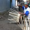 Jelang Hari Raya Kurban, Kampung Perajin Bambu di Probolinggo Kebanjiran Order