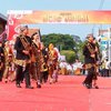 Ribuan Warga Padati Kirab Budaya Mojo Bangkit di Peringatan HUT ke-108 Kota Mojokerto