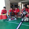 Robot Bikinan Mahasiswa Untag Surabaya Juara Kontes Robot Indonesia