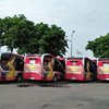 Pesanan Sepuluh Unit Suroboyo Bus Tiba di Surabaya