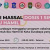Vaksinasi Dosis Pertama Bagi Ibu Hamil di Surabaya Akan Digelar