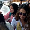 Vanessa Angel Pilih Bungkam saat Tiba di Polda